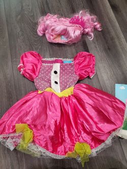 Halloween Costumes-little Doll w/wig