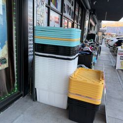 27 Gallons Storage Bins $8 Each Storage Containers 