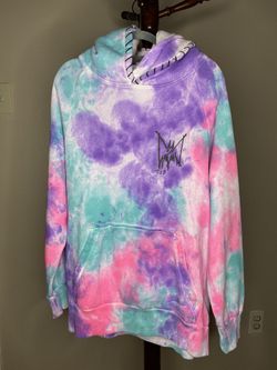 Marc Jacques Burton-MJB Tie-Dye Hoodie Size Medium