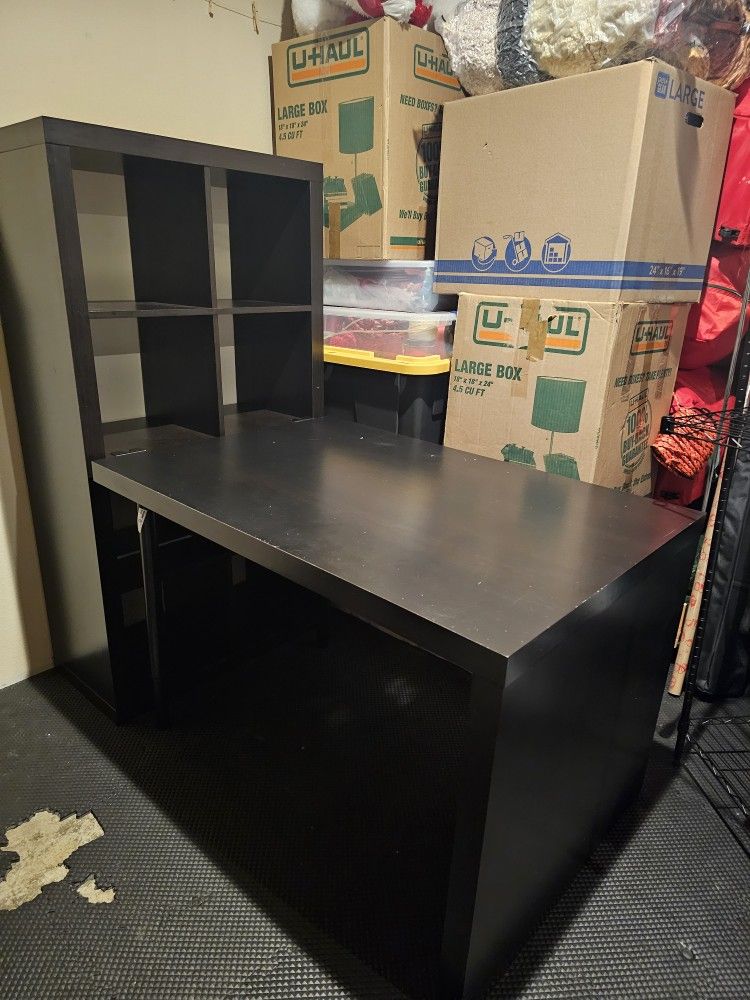 Ikea Cubbies W/desk