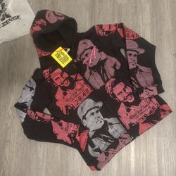 Asaali X That’s A Awful Lot Of Cough Syrup Zip Up Hoodie Brand New Read Description 