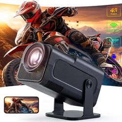 Hy320 4k Portable Projector With Built In Apps And Bluetooth Features 