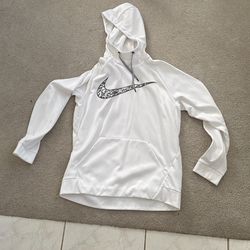 Nike White Hoodie