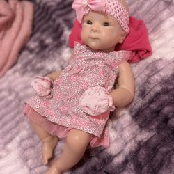 Silicone Doll Baby 18 Inch 