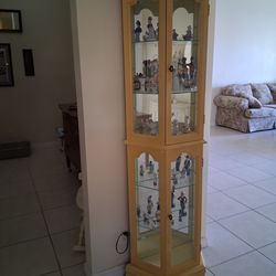 Corner Curio Cabinet