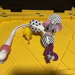 Tiny Love 3-in-1 Take Along Baby Mobile for Cot, 0+ Months, Portable, Multi-Use with 3 Connectors, Cot Mobile with Musi