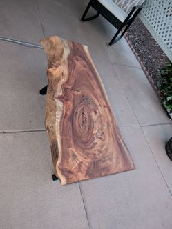 Bench,coffee or side table,black walnut