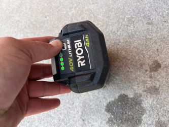 Ryobi battery