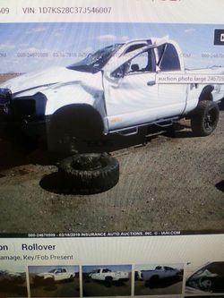 2007 ram 2500 diesel 4x4 with automatic transmission