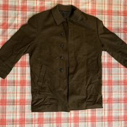 Brown Wool Trench Coat