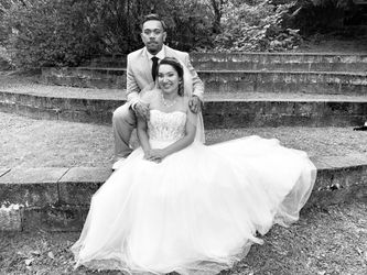 Wedding dress size 14