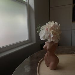 Boho Female Body Vase 