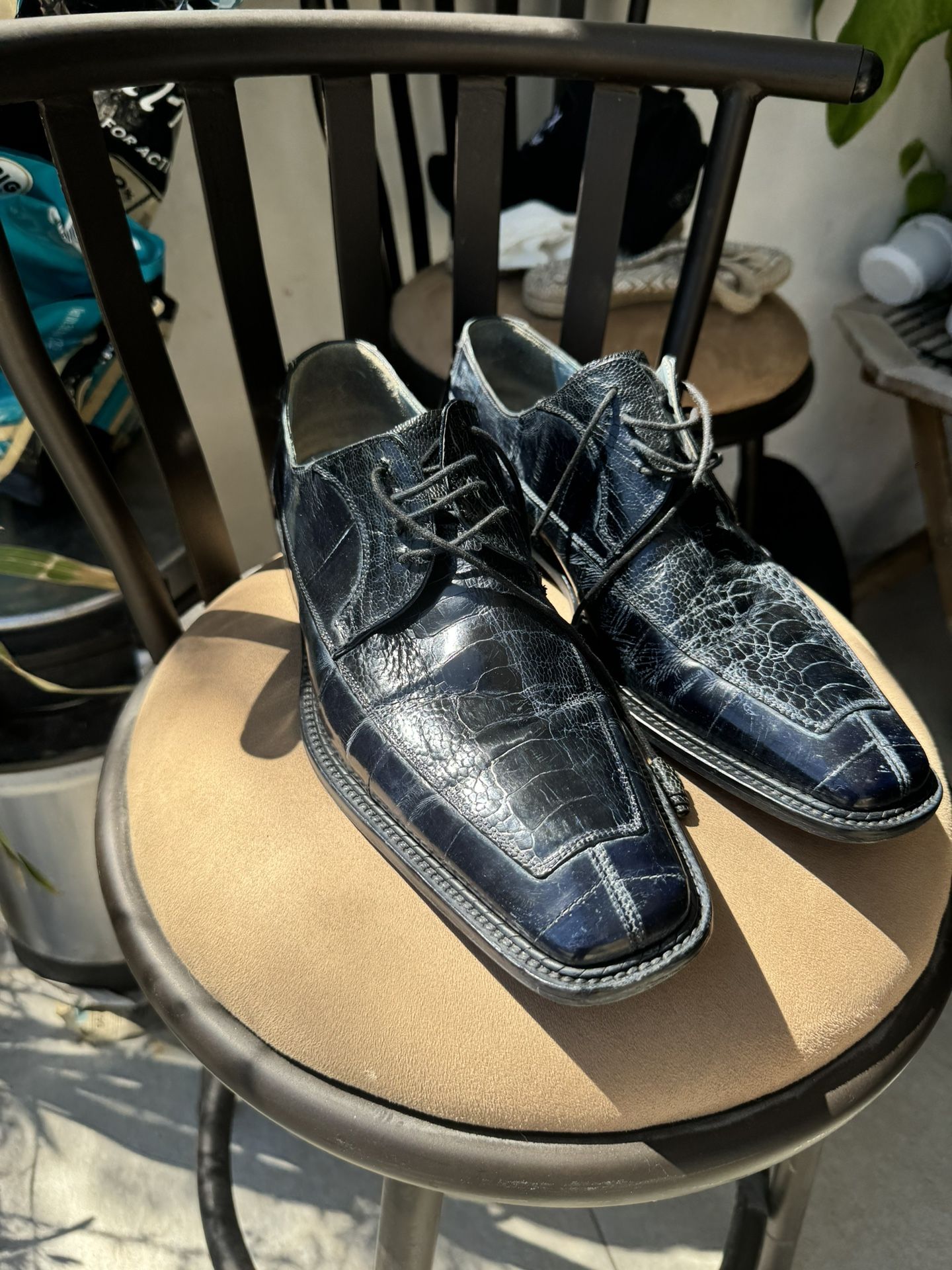 Blue Dress Shoes G2G