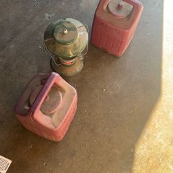 Propane Lanterns And Cases 