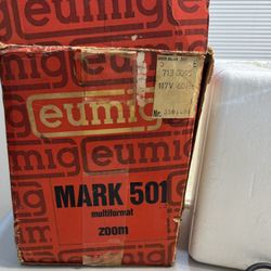 Eumig Mark-501 Super-8 Film 8mm Projector (Tested/Working)