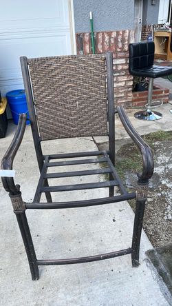 Patio chairs