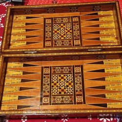 Backgammon Full Set BEAUTIFUL 