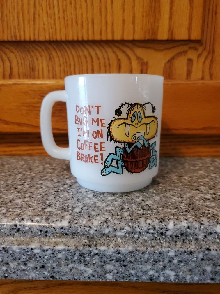 Glassbake Mug ..Don't Bug Me