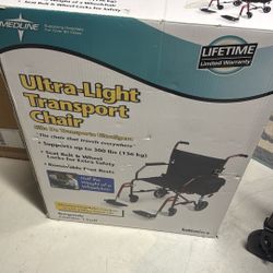 Transport chair Medline ultra-light