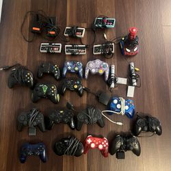 Video Game Controller Lot Untested