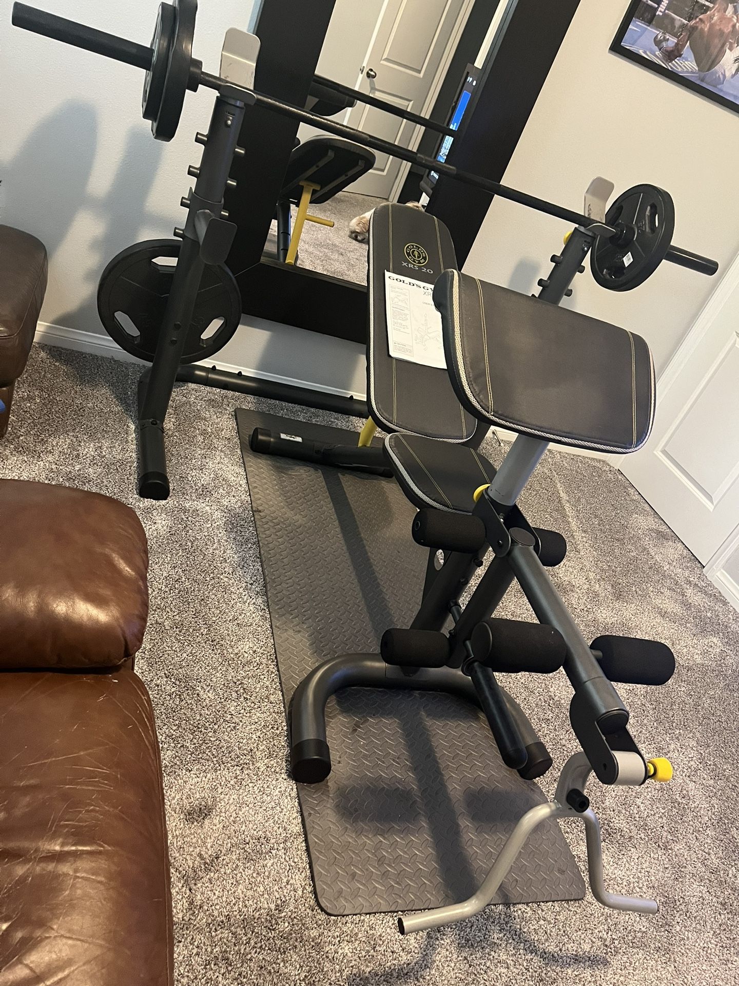 Bench Set Plus Weights