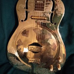 Dean ChromeG Resonator Guitar 