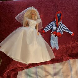 Collectible  Anniversary  Barbie With Chime