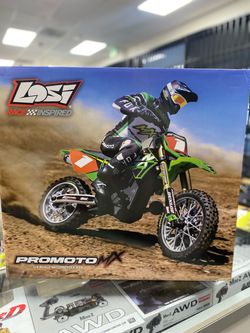 Losi Promoto MX Pro Circuit 2S Brushless Motorcycle.