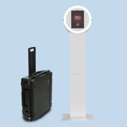 Halo Ringlight Ipad Photobooth with Free IOS Photobooth APP 