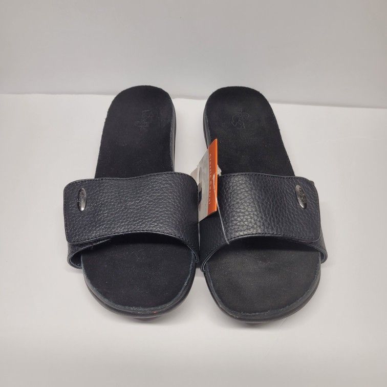 Bandals Leather Slide Sandals