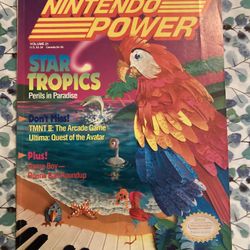 [Volume 21] Star Tropics Nintendo Power