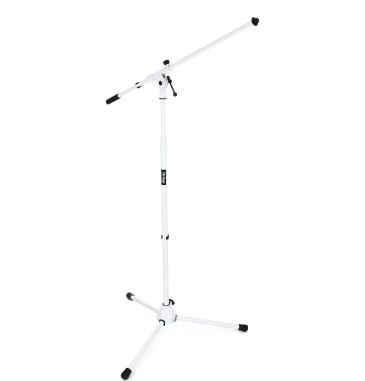 OnStage On-Stage MS7801W Telescoping Microphone Boom Stand, White