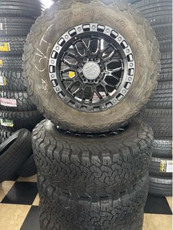 Bendo un set de Rines nuevos con llantas usadas para Toyota Tacoma Chevy Silverado