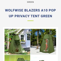 Wolfwise Privacy Tent