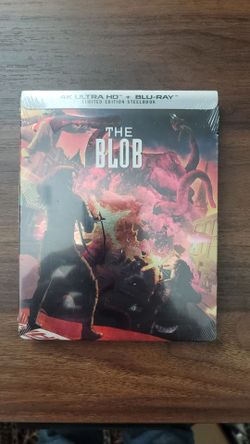 THE BLOB (1988) 4K+Blu-ray Limited Edition OOP STEELBOOK. From Scream Factory