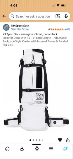 K9 Sport Sack Knavigate Dog Carrier Backpack – Small