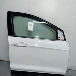 13-19 Ford Escape Passenger RH Right Oxford White-YZ Front Power Door