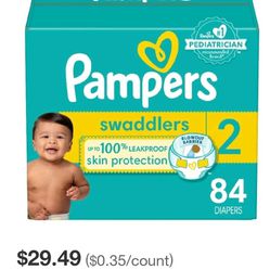 PAMPERS SIZE 2