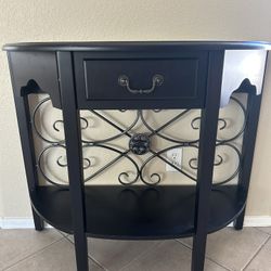 Half Crescent Console Table 