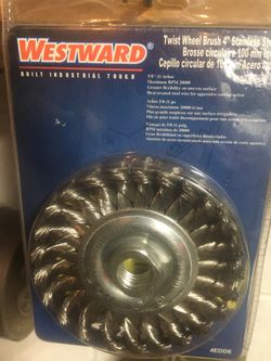 Wire Wheel 4 1/2" 5/8 threaded
