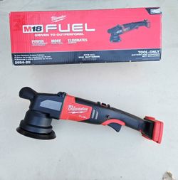 Milwaukee FUEL 18V Random Orbital Polisher 15mm