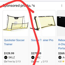 Skilz Soccer Rebounder