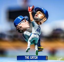 Andy Pages X Kike Hernandez “The Catch” Bobblehead