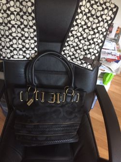 new scarf & bag COACH