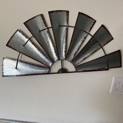 Metal Farmhouse Windmill 