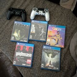 Ps4  Controllers and Games 
