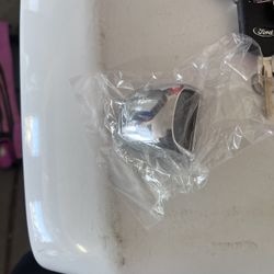 99-05 Silverado License Plate Light Cover Chrome