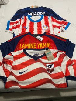 Paraguay,Francé,USA,Colombia, Brazil jersey