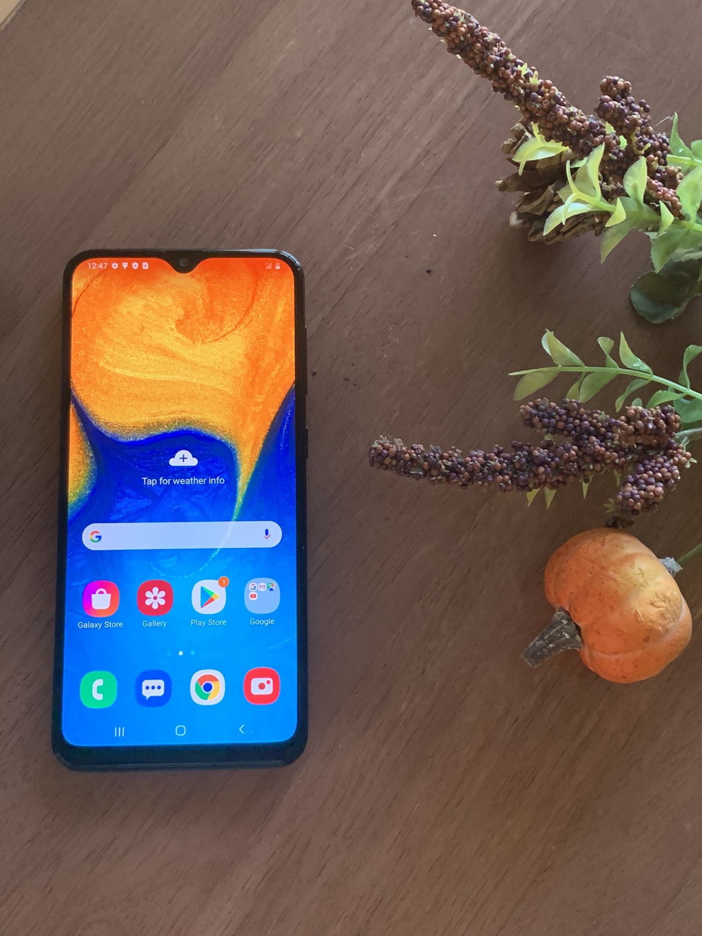 Samsung Galaxy A20 ( Unlocked) 32gb Gray Color