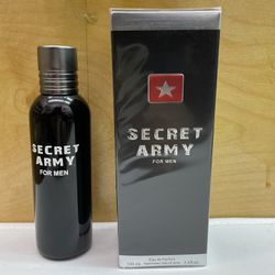 Secret Army Eau De Perfume By Secret plus 3.4 Fl Oz